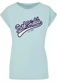 Футболка Merchcode Shirt Park Fields - Forty Five, цвет marine blue/light blue