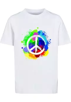 Футболка Merchcode Shirt Peace, белый