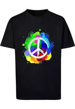 Футболка Merchcode Shirt Peace, черный