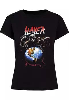 Футболка Merchcode Shirt Slayer - Intourvention, черный