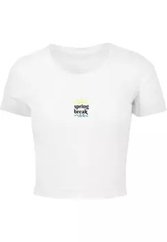 Футболка Merchcode Shirt Spring Break, белый