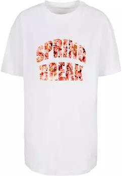 Футболка Merchcode Shirt Spring Break, белый