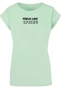 Футболка Merchcode Shirt Spring - Feels like, мятный