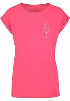Футболка Merchcode Shirt Spring - Tulip Flower, цвет pitaya