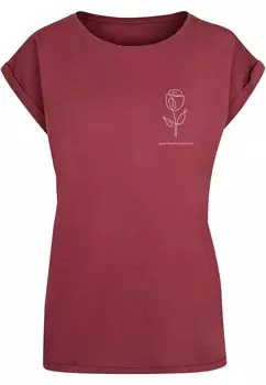 Футболка Merchcode Shirt Spring - Tulip Flower, красный