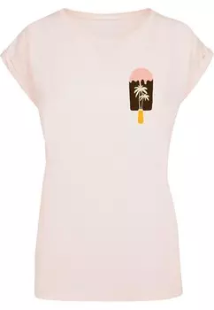 Футболка Merchcode Shirt Summer - Icecream, розовый