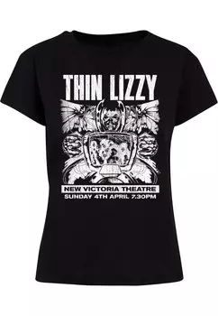 Футболка Merchcode Shirt Thin Lizzy - New Victoria Theatre, черный