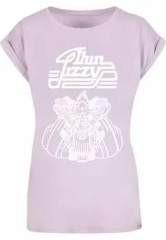 Футболка Merchcode Shirt Thin Lizzy - Rocker, сиреневый