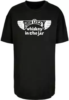 Футболка Merchcode Shirt Thin Lizzy - Whiskey Amended, черный