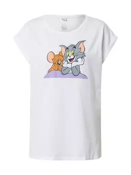 Футболка Merchcode Shirt Tom & Jerry, белый