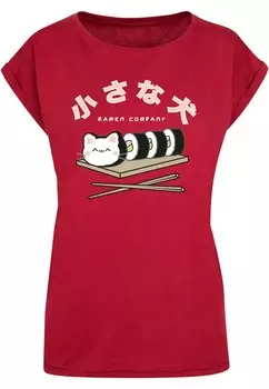 Футболка Merchcode Shirt TORC - Sushi Kit, бордовый