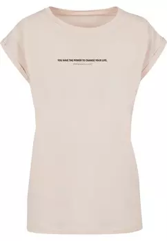 Футболка Merchcode Shirt WD - Believe In Yourself, цвет kitt