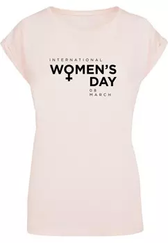 Футболка Merchcode Shirt WD - International Women s Day 2, розовый