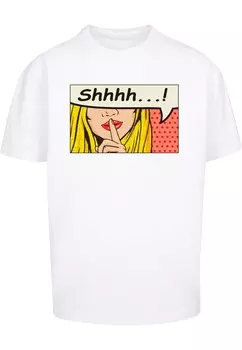 Футболка Merchcode SILENT SIGN COMIC, белый
