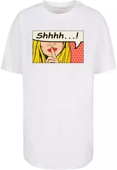 Футболка Merchcode SILENT SIGN COMIC, белый