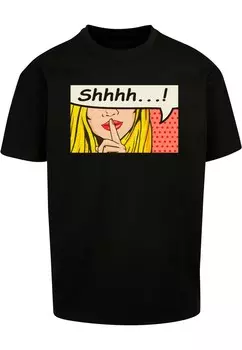 Футболка Merchcode SILENT SIGN COMIC, черный