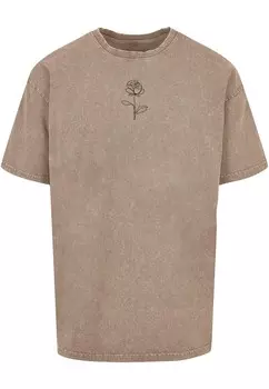 Футболка Merchcode Spring - Rose, светло-коричневый