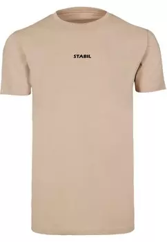 Футболка Merchcode STABIL, кэмел