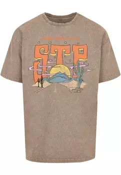 Футболка Merchcode Stone Temple Pilots - Desert Highway, светло-коричневый