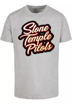 Футболка Merchcode STONE TEMPLE PILOTS, пятнистый серый