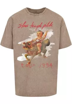Футболка Merchcode Stone Temple Pilots - Tour 94, коричневый