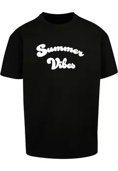 Футболка Merchcode SUMMER VIBES, черный