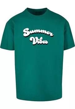 Футболка Merchcode SUMMER VIBES, зеленый