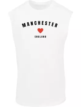 Футболка Merchcode Tank Tops, белый