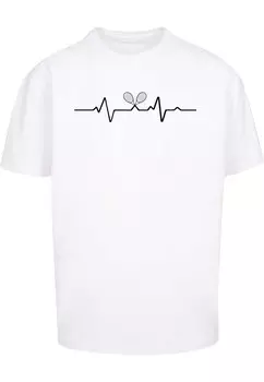 Футболка Merchcode TENNIS BEATS, белый