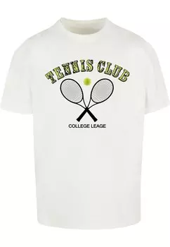 Футболка Merchcode TENNIS CLUB, белый