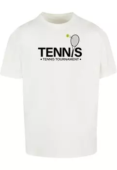 Футболка Merchcode TENNIS RACKET, белый