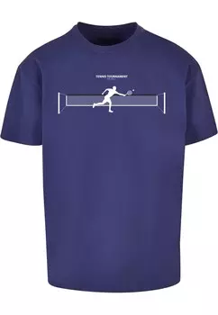 Футболка Merchcode TENNIS ROUND 1, темно-синий