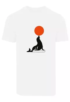 Футболка Merchcode THE SEAL, белый