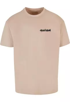 Футболка Merchcode UNFOLLOW, бежевый