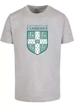 Футболка Merchcode UNIVERSITY OF CAMBRIDGE, серый