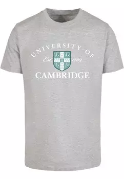 Футболка Merchcode UNIVERSITY OF CAMBRIDGE, серый