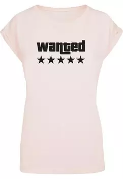 Футболка Merchcode WANTED, цвет Powder