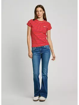 Футболка Meribel Pepe Jeans, цвет rot/wei