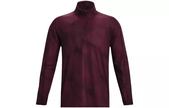 Футболка Meridian мужская темно-коричнево-красная Under Armour, темно-красный