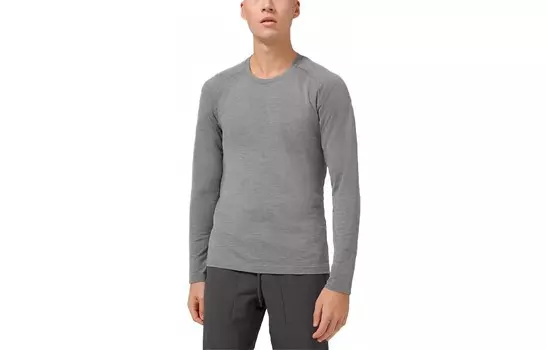 Футболка Metal Vent Tech для мужчин Lululemon, цвет Benbai/WHWH