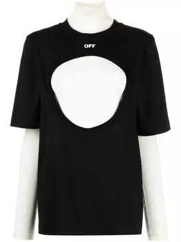 Футболка Meteor Off-White, черный