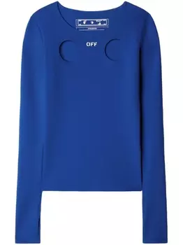 Футболка Meteor с длинными рукавами Off-White, синий