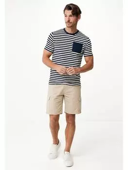 Футболка Mexx, цвет wei/dunkelblau