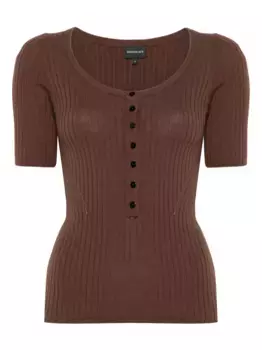 Футболка Миэ HERSKIND, коричневый