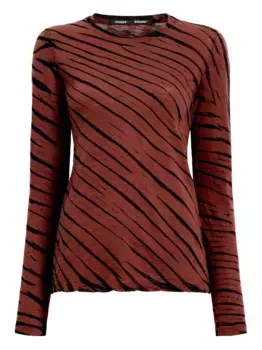 Футболка Mia Proenza Schouler, коричневый