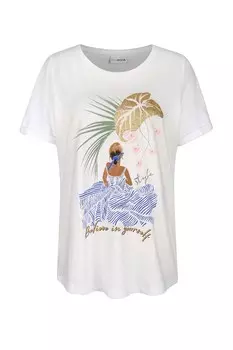 Футболка MIAMODA, белый