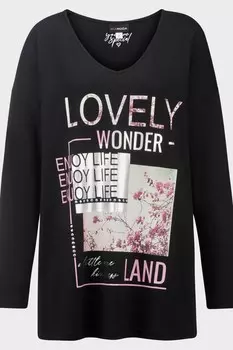 Футболка MIAMODA, черный