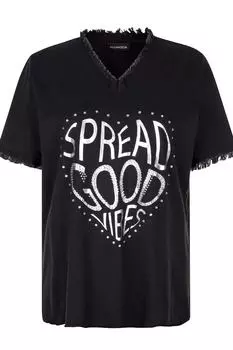 Футболка MIAMODA, черный