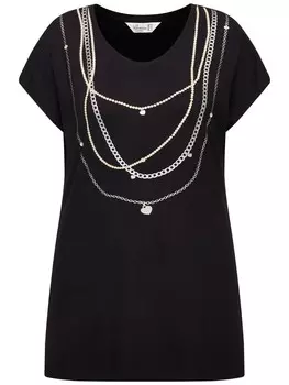 Футболка MIAMODA, черный