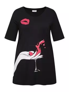 Футболка MIAMODA, черный